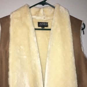 Faux fur coat